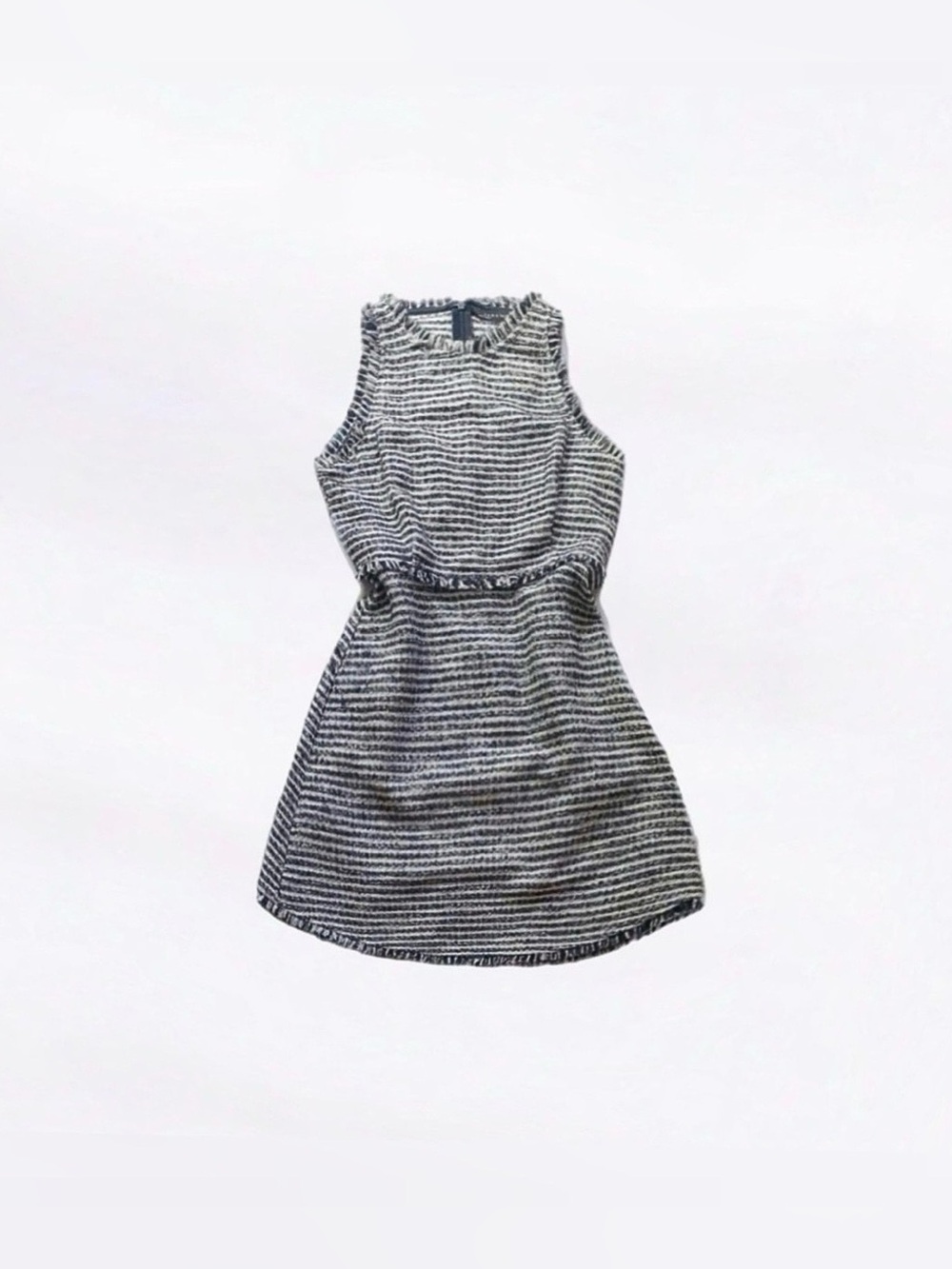 zara ⋆ tweed fringe dress